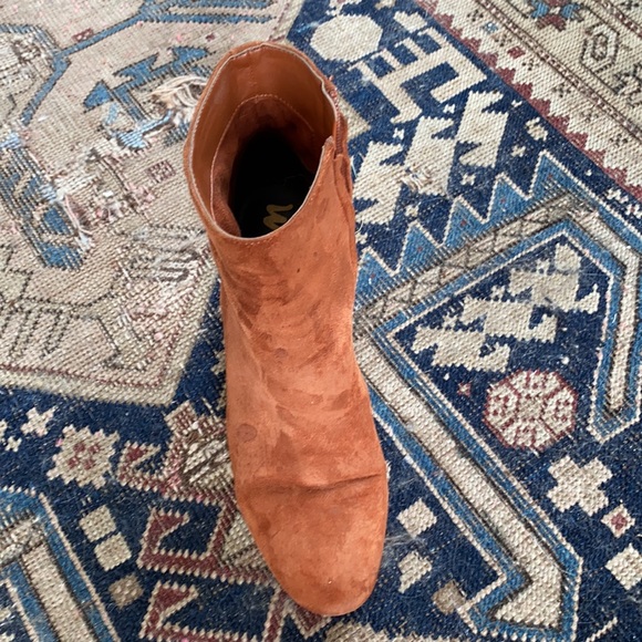 Sam Edelman thick heeled suede booties - Picture 3 of 3